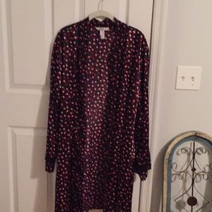 Women’s plus size robe lingerie